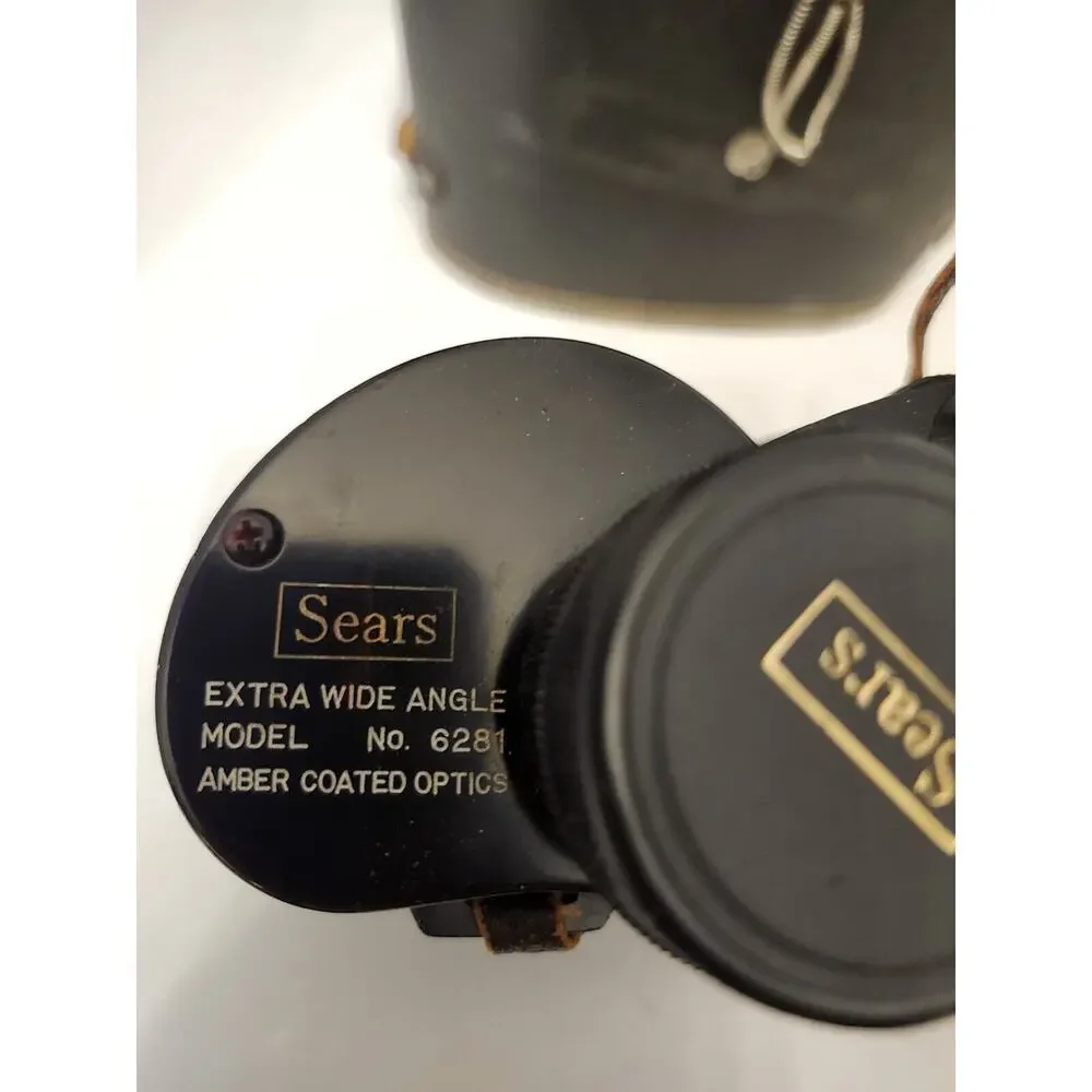 Rare Vintage Sears‎ 6281 Binoculars Extra Wide Angle